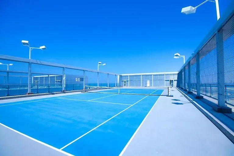 Luxurious Beachfront Studio With 360 Degree Rooftop Pool & Tennis Court Ras al-Khaimah Apartment